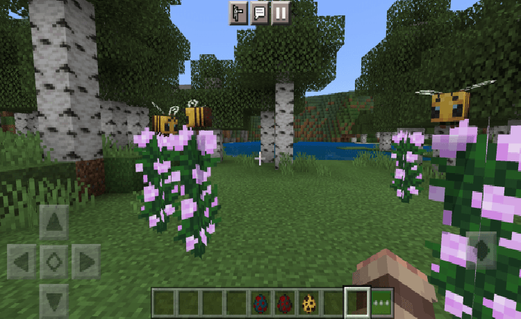 MCPE/Bedrock Small Bees Add-on