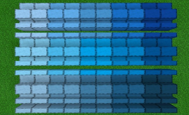 MCPE/Bedrock Smooth Stone Colors Addon (Stairs & Slabs Update +345 New Blocks)