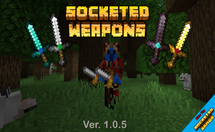 MCPE/Bedrock Socketed Weapons