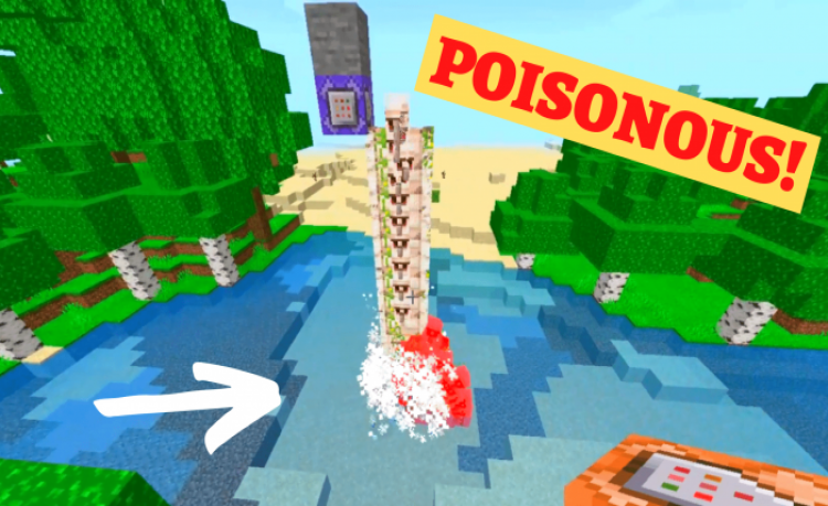 MCPE/Bedrock Speedrun Challenge: Poisonous Water [Addons]