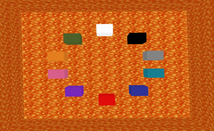 MCPE/Bedrock Team Blocks
