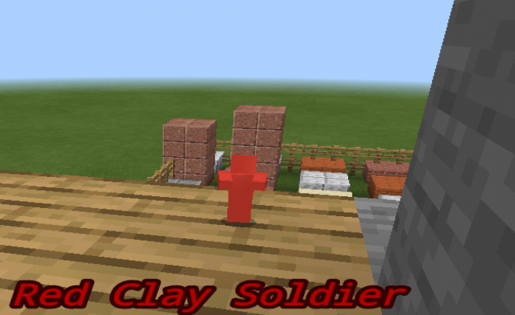 MCPE/Bedrock The Clay Soldiers Add-On The Color Update!