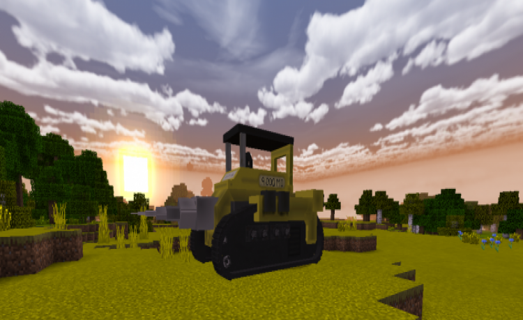 MCPE/Bedrock The Mining Driller 9000