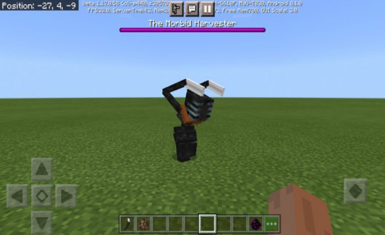 MCPE/Bedrock The Morbid Harvester Add-on!