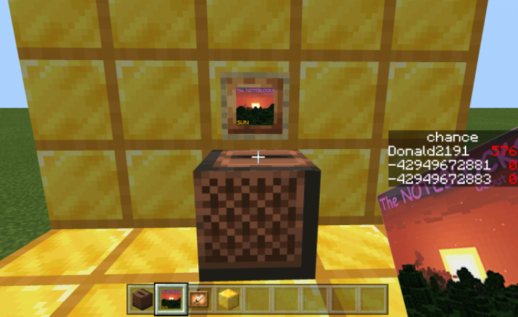 MCPE/Bedrock The Noteblocks Band! (Brand New Single "Zombies In The Village"!)