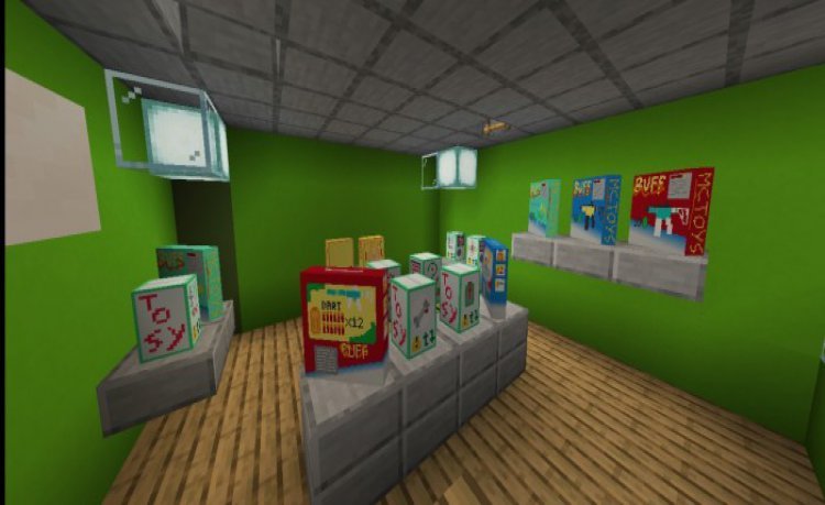 MCPE/Bedrock Toys In Minecraft