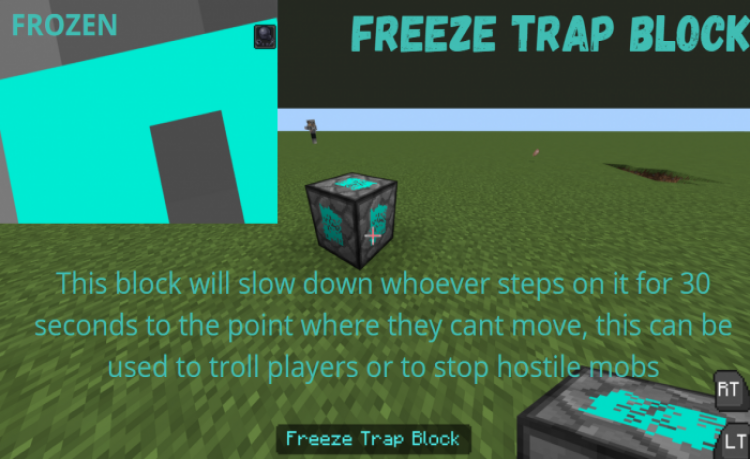 MCPE/Bedrock Trapped Blocks Addon