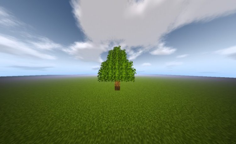 MCPE/Bedrock Tree Leaves Realistic MCPE