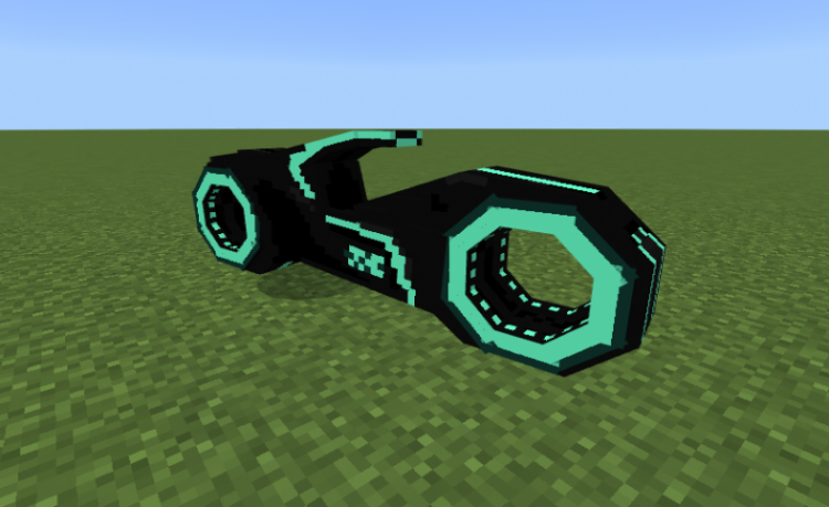 MCPE/Bedrock Tron Light Cycle Addon V2!