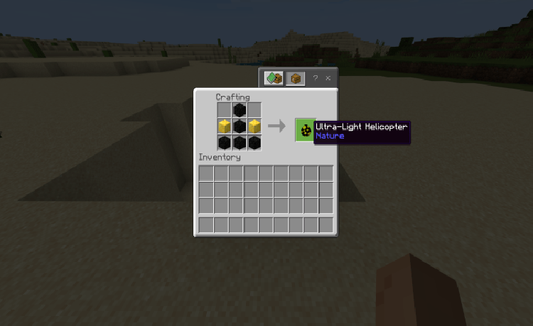 MCPE/Bedrock Ultra-Light Helicopter Add-On
