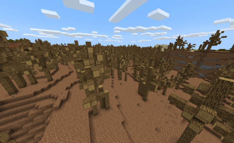 MCPE/Bedrock Wasteland Biome V1.0.1