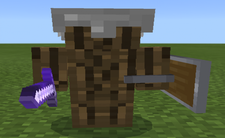 MCPE/Bedrock Wood And Stone Craft V2