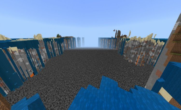 MCPE/Bedrock World After Destruction