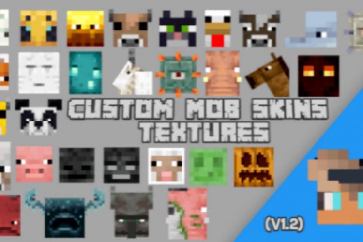 Custom Mobs Textures Skins (v1.2) - MCDLSpot