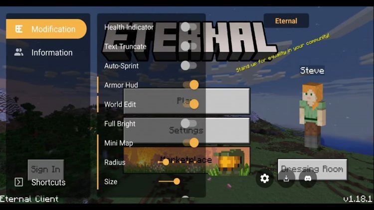 minecraft pe hacked client download 2021