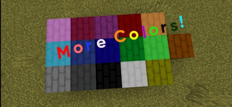 Colored Wood On Minecraft For bedrock